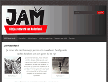 Tablet Screenshot of jamnederland.com